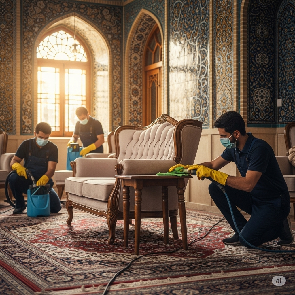 مبل واشینگ مرکز تخصصی شستشوی انواع مبل خانگی و اداری در سراسر تهران